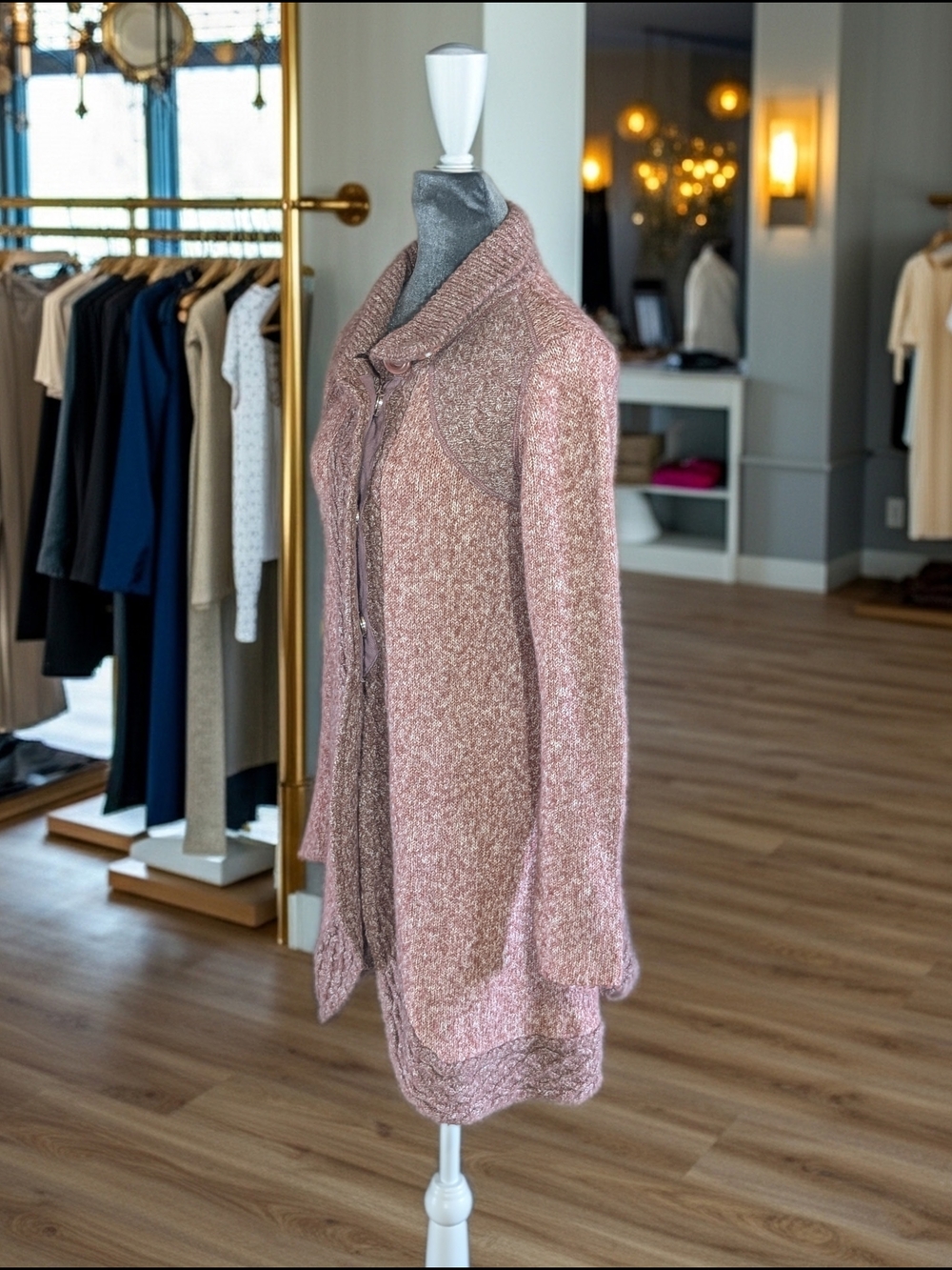 Prana Angelica Duster Cardigan Sweater Women's size Medium - Picture 3 of 11